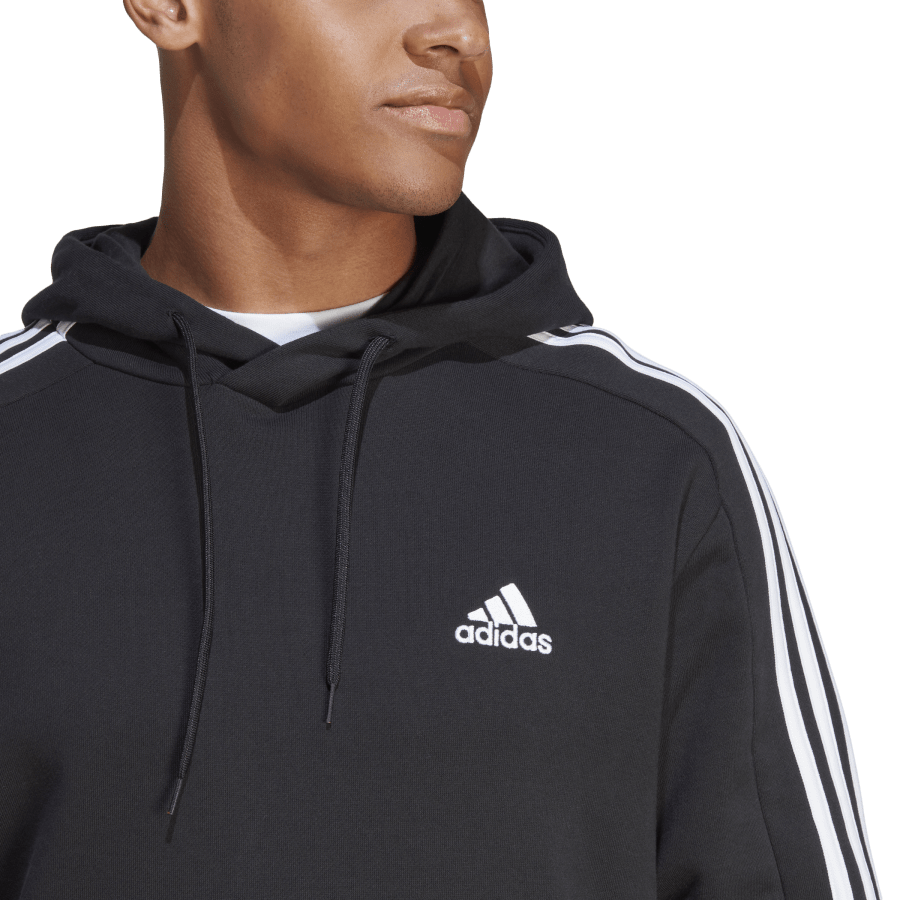 Adidas Ess 3S French Terry Hoodie Black