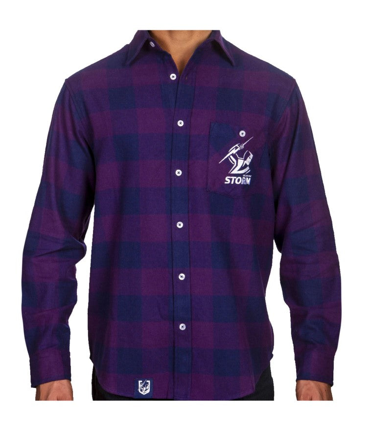 Parramatta Eels 'Lumberjack' Flannel Shirt - Men's