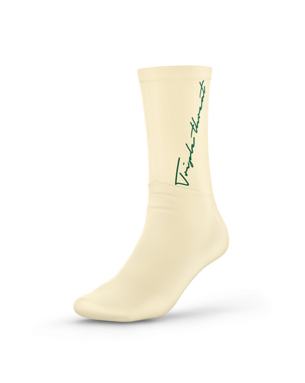 Triple Threat GOAT Script Sock Cream