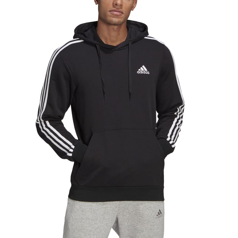 Adidas 3S French Terry Hoodie Black