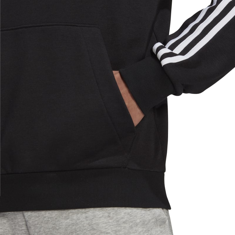 Adidas 3S French Terry Hoodie Black