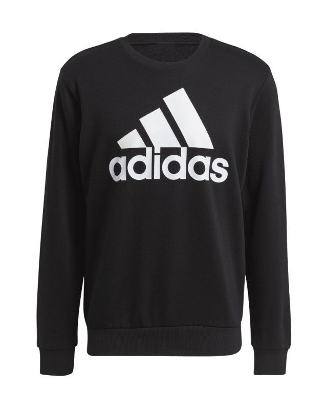 Adidas Big Logo French Terry Sweatshirt Black