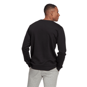 Adidas Big Logo French Terry Sweatshirt Black