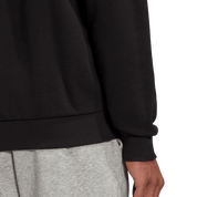 Adidas Big Logo French Terry Sweatshirt Black