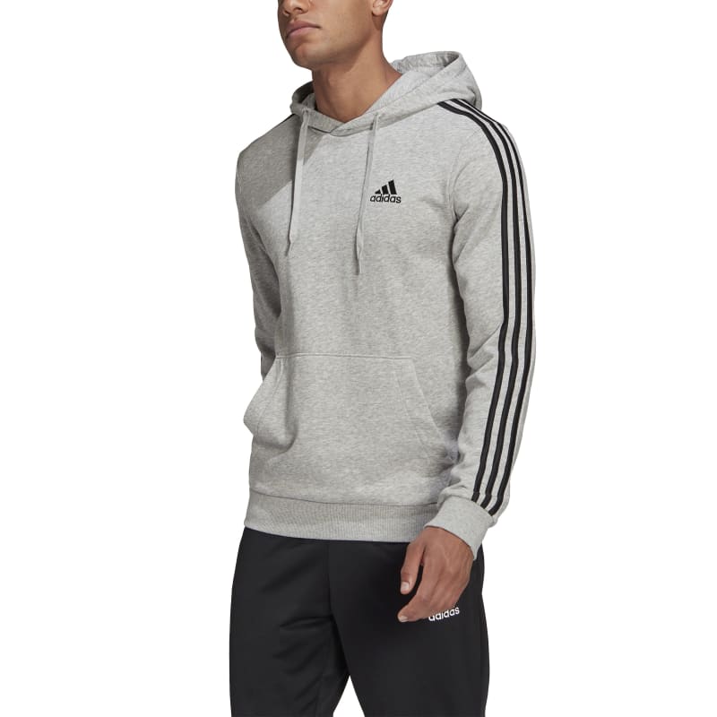 Adidas Ess FT 3S Hoodie Grey