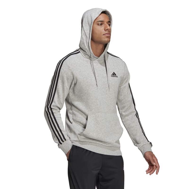 Adidas Ess FT 3S Hoodie Grey