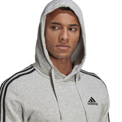 Adidas Ess FT 3S Hoodie Grey