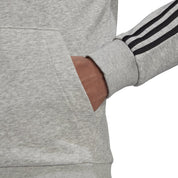 Adidas Ess FT 3S Hoodie Grey
