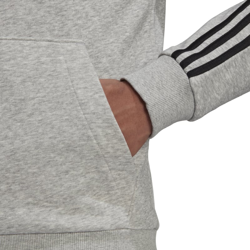 Adidas Ess FT 3S Hoodie Grey