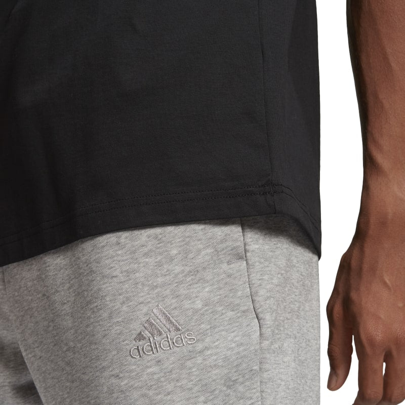 Adidas Big Logo Ess T-Shirt Black