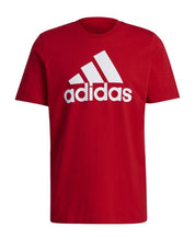 Adidas Big Logo Ess Tee Red