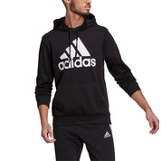 Adidas Mens Big Logo French Terry Hoodie Black
