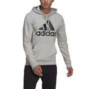 Adidas Big Logo French Terry Hoodie Grey