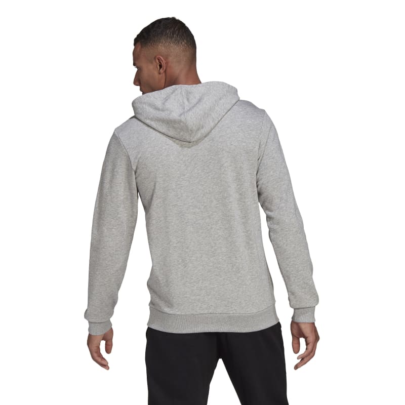 Adidas Big Logo French Terry Hoodie Grey