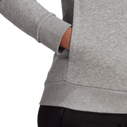 Adidas Women's Essentials Logo Fleece Hoodie Grey