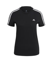 Adidas Womens 3S Ess T-Shirt Black