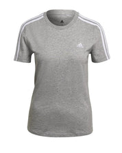 Adidas Womens 3S T-Shirt Grey