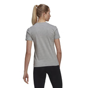 Adidas Womens 3S T-Shirt Grey