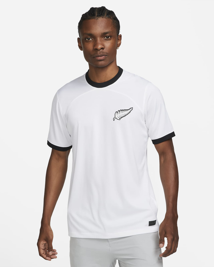 New Zealand Football Men s Supporters Shirt White RYOS NZ