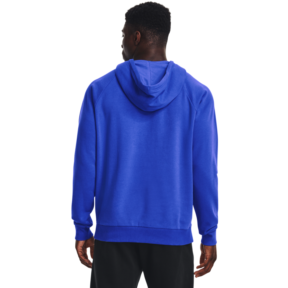 UA Rival Fleece Big Logo Hoodie Versa Blue
