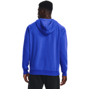 UA Rival Fleece Big Logo Hoodie Versa Blue