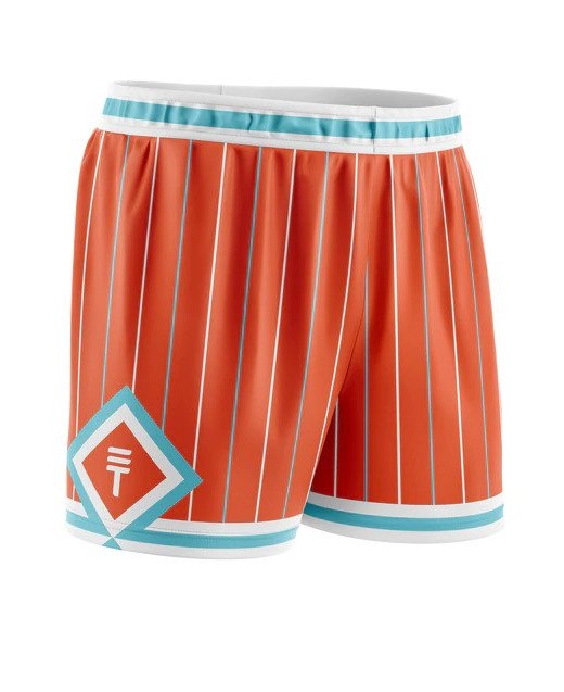 Pinstripe basketball shorts 2025