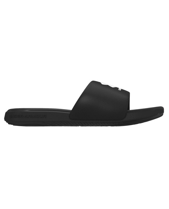 Under Armour Men s Ansa Fixed Slides Black White RYOS NZ