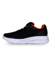 New Balance Kid's 578 Bungee Lace + Strap Shoe Black/Flame