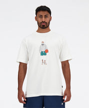 New Balance Athletics Basketball T-Shirt Seasalt