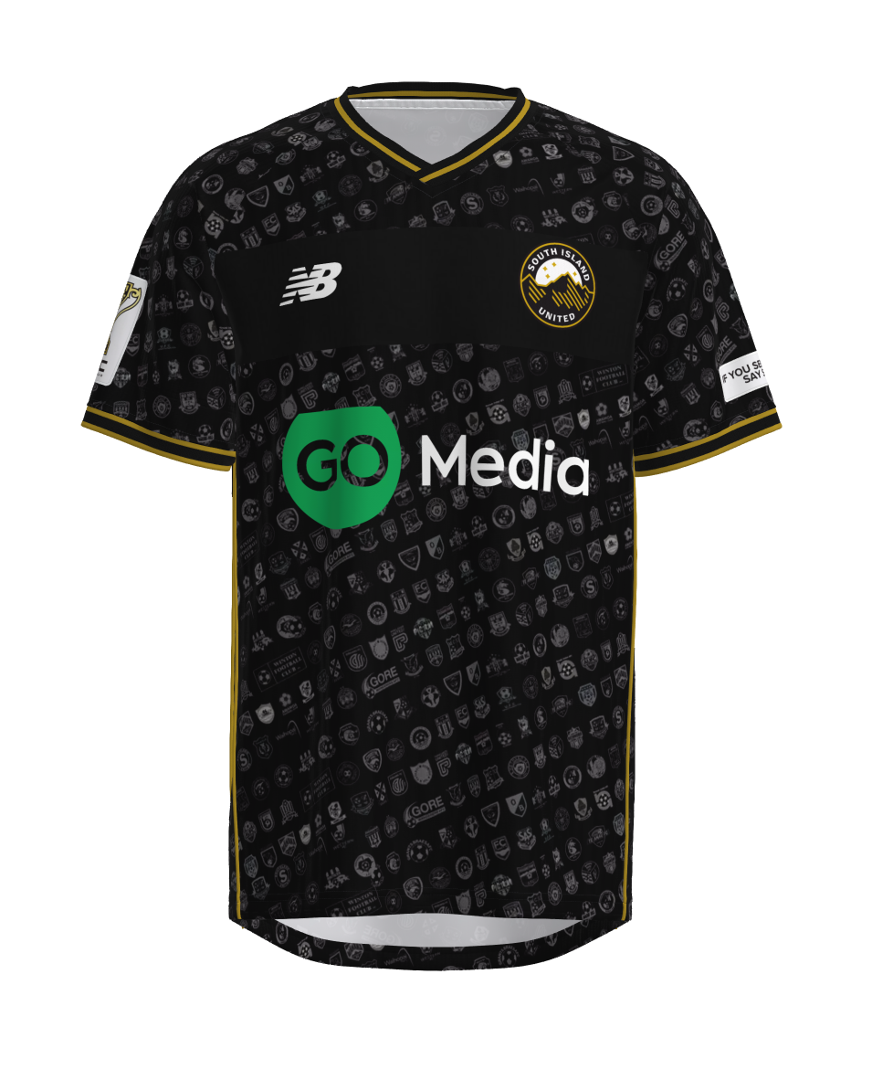 South Island United Football Replica Away Shirt 2026