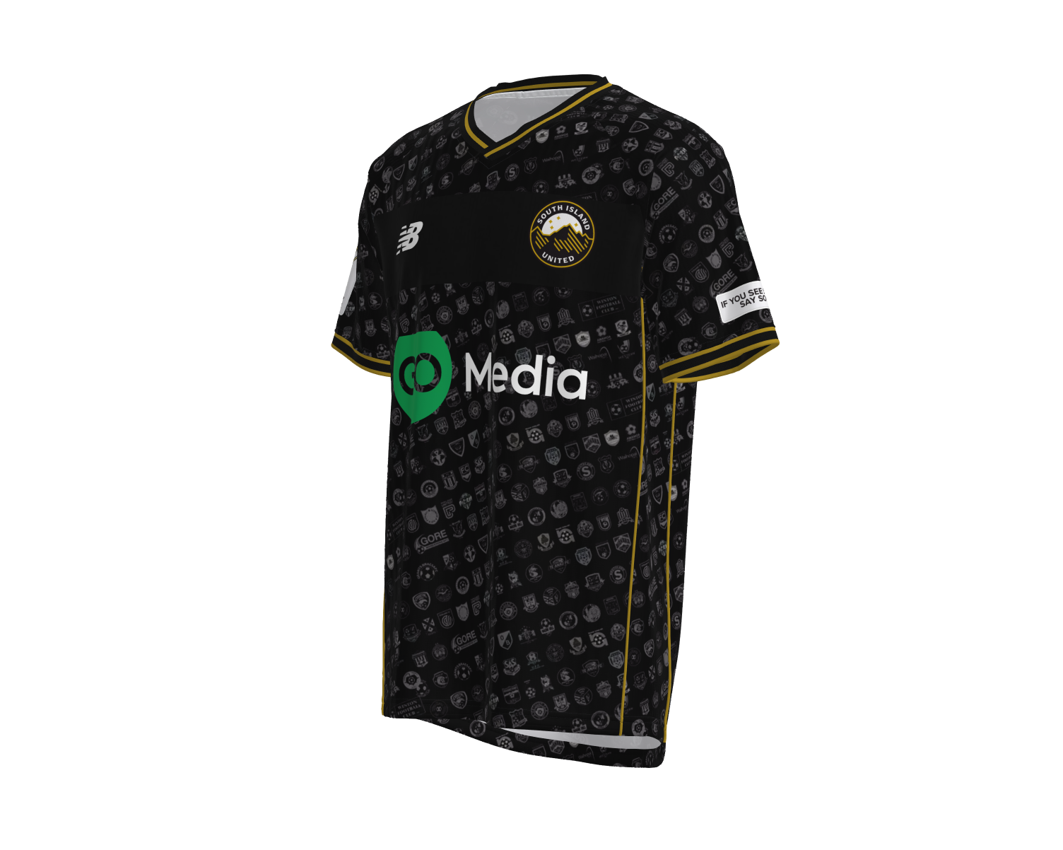 South Island United Football Replica Away Shirt 2026
