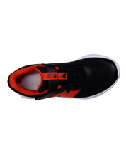 New Balance Kid's 578 Bungee Lace + Strap Shoe Black/Flame