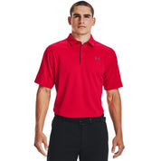 Under Armour Tech Men’s Golf Polo Shirt Red