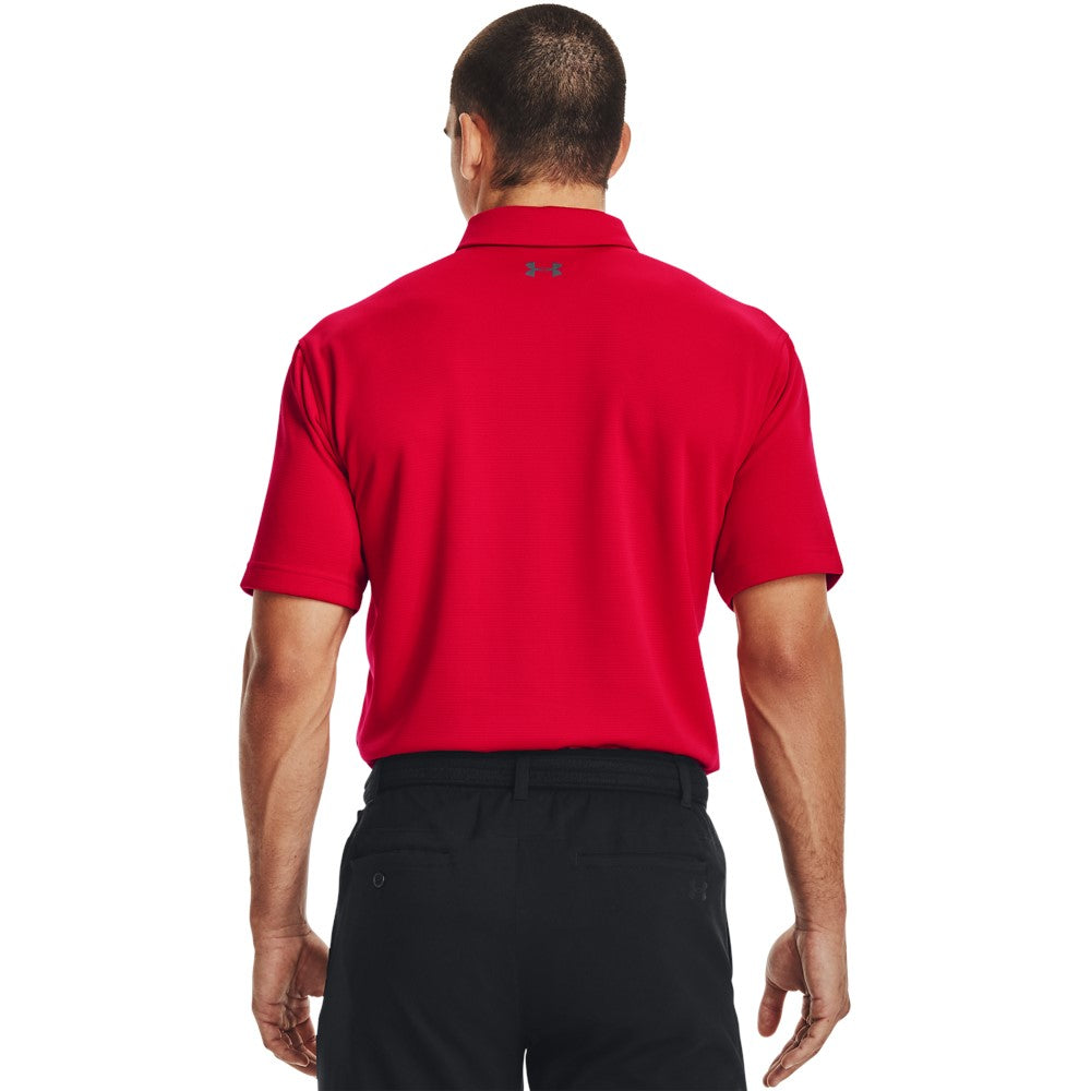 Under Armour Tech Men’s Golf Polo Shirt Red