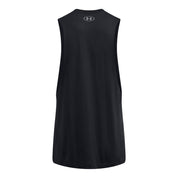 Under Armour Men's Left Chest Cut-Off Tank Black