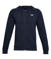 Under Armour Rival Cotton Full Zip Hoodie Midnight Navy