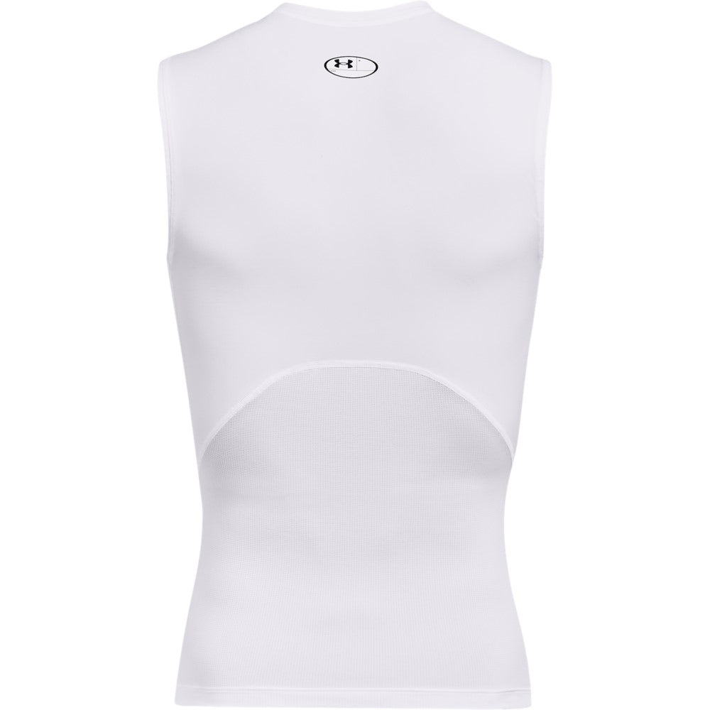 Under Armour Heat Gear Armour Compression Singlet White