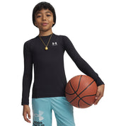 Under Armour Kid's HeatGear® L/S Armour Top Black