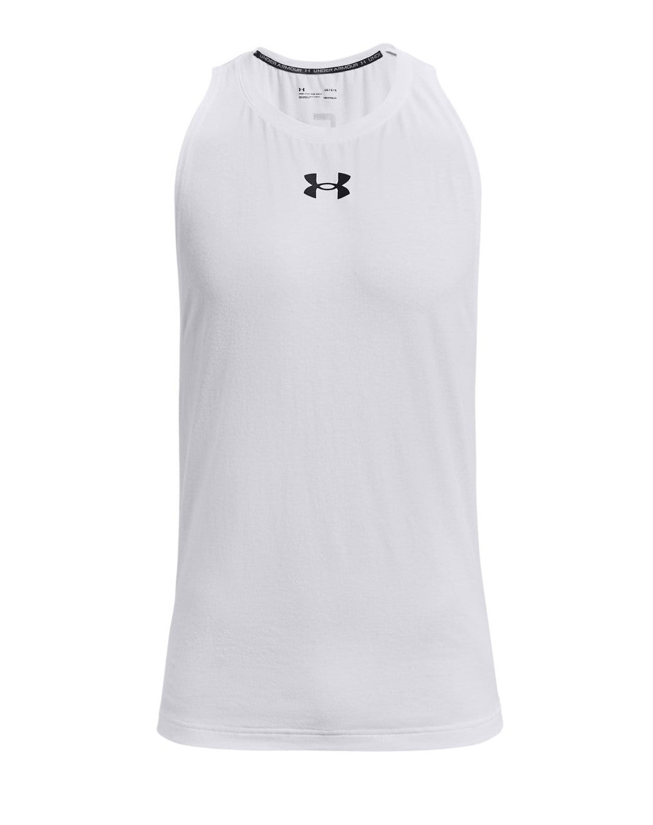 Under Armour Baseline Cotton Tank White – RYOS NZ