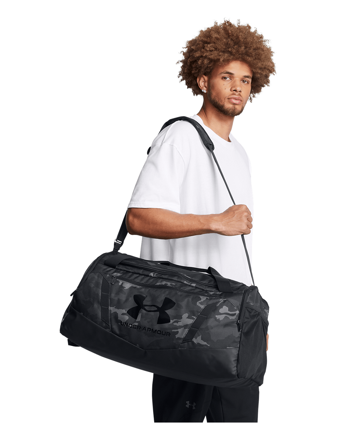 Under Armour Undeniable 5.0 Medium Duffle Bag Black Camo