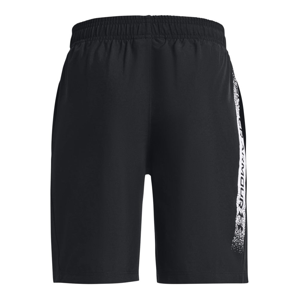 Under Armour Kid's Woven Graphic Short Black