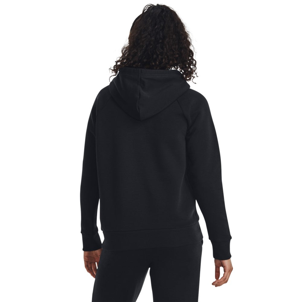 Under Armour Women's Rival Fleece Big Logo Hoodie Black