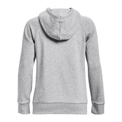 Under Armour Women's Rival Fleece Big Logo Hoodie Grey