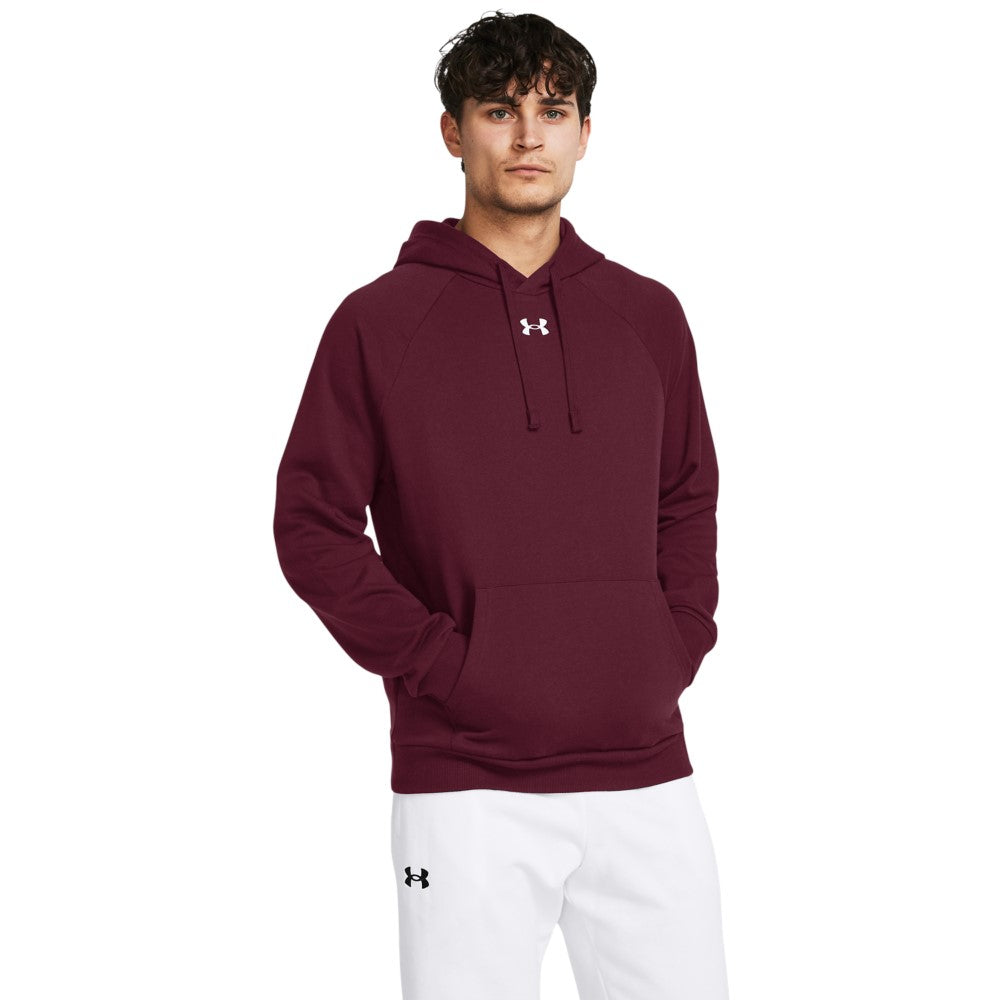 Under Armour Rival Fleece Hoodie Maroon