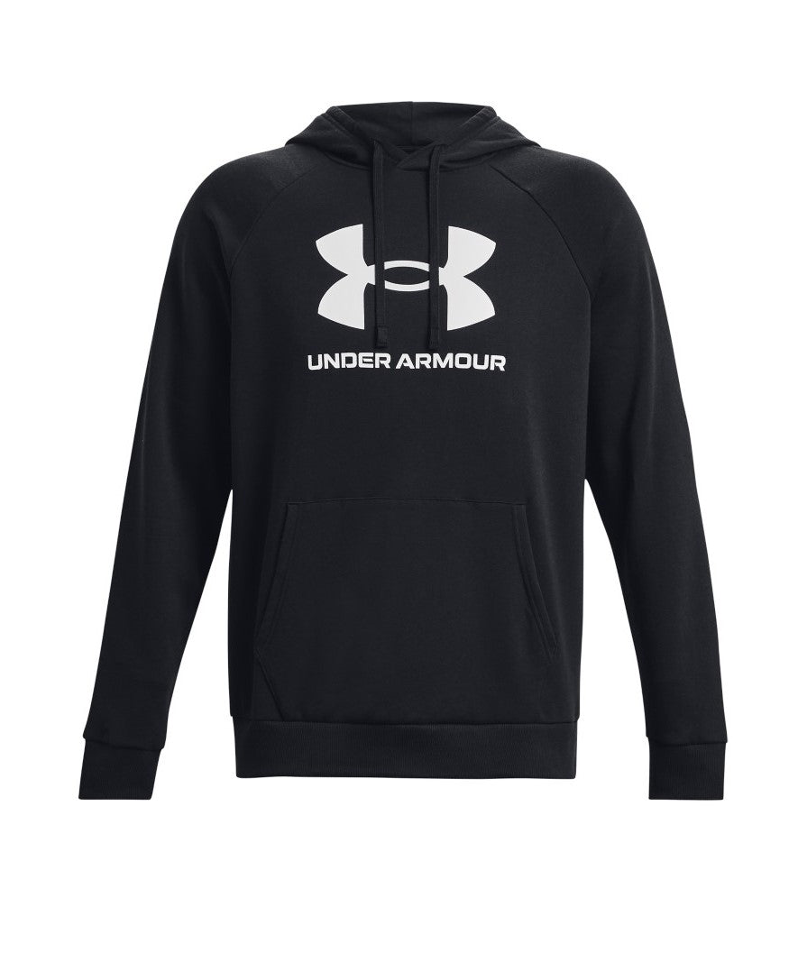 Under Armour Rival Fleece Big Logo Hoodie Black