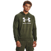 Under Armour Rival Fleece Big Logo Hoodie Marine Green