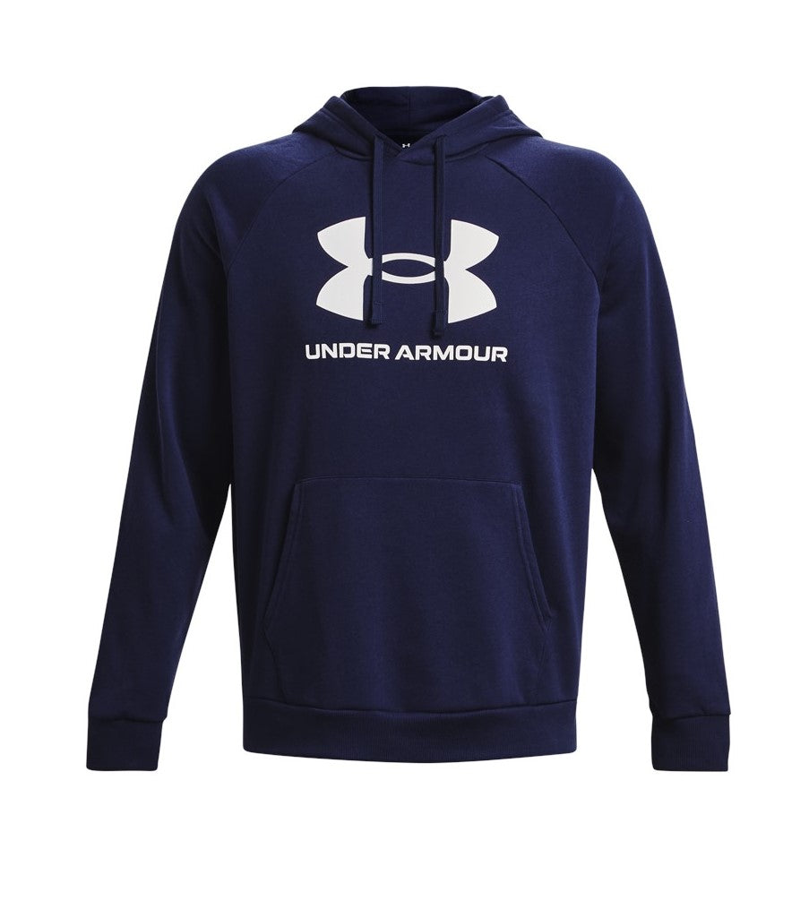 Under Armour Rival Fleece Big Logo Hoodie Midnight Navy