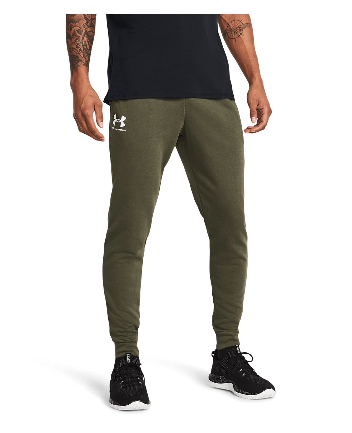 Under Armour Men's Rival Terry Joggers Marine Green