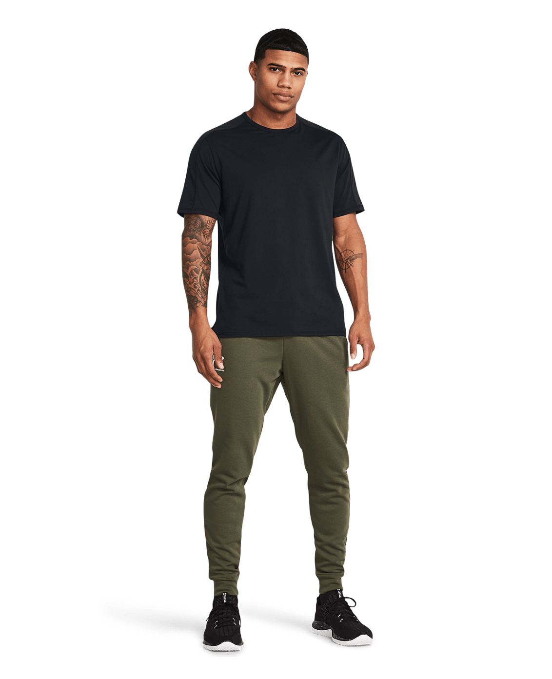 Under Armour Men's Rival Terry Joggers Marine Green