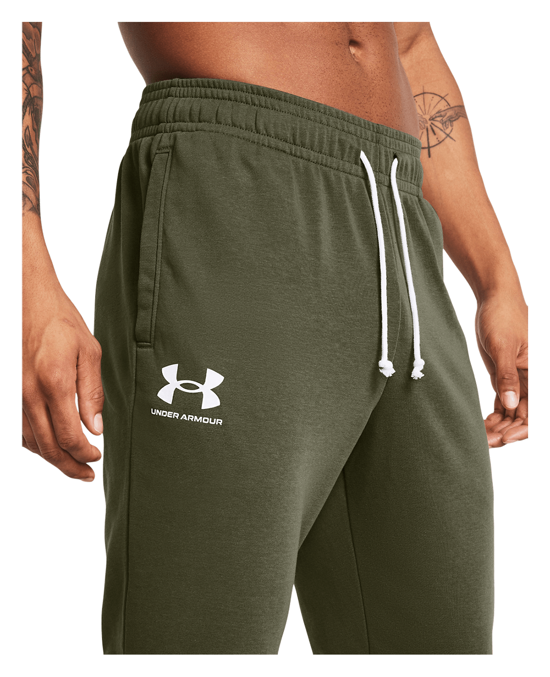 Under Armour Men's Rival Terry Joggers Marine Green